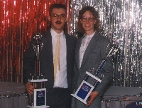 Brian and Sarah looking great at the banquet